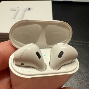 AirPods with original box --good condition.